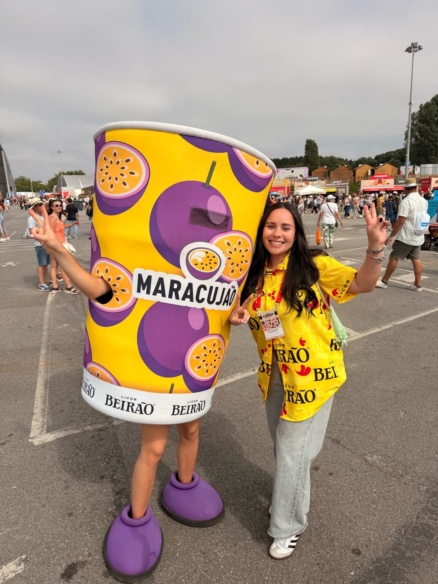 Assistente de mascote - Licor Beirão Maracujão